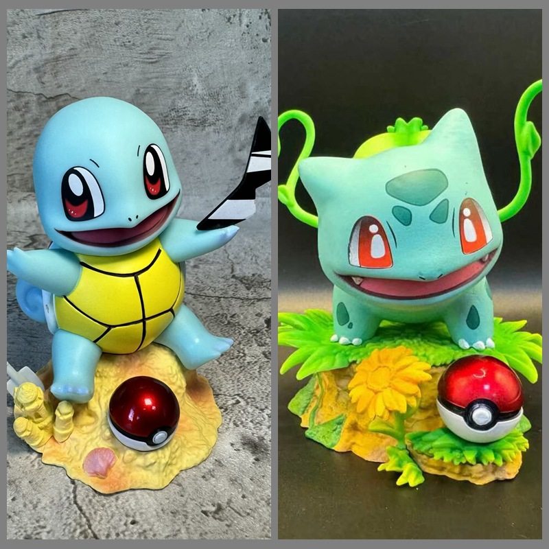 宠物小精灵 初代御三家 妙蛙种子 妙蛙花 杰尼龟 Q版场景盒装手办,模玩/动漫/周边/娃圈三坑/桌游,手办/手办景品,淘宝优惠券,粉丝福利购,淘宝优惠卷