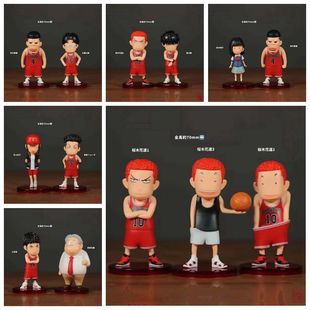 灌篮高手 电影版 全国大赛 Q版 湘北队11款 樱木花道 流川枫 手办