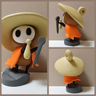 游戏周边 空洞骑士 丝之歌  谢尔玛 朝圣者 模型摆件公仔盒装手办