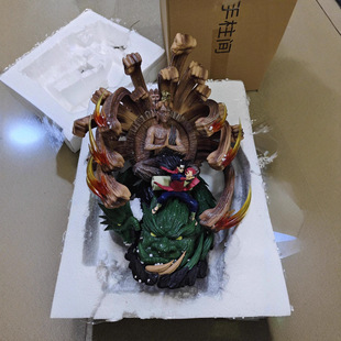 火影 GK 十年百忍 千手柱间 初代火影 雕像 场景 模型 盒装手办