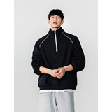 3无影墙 430克半高领拉链男女宽松廓形vintage卫衣HWH05-P68控108,男装卫衣,星座514A(原614),四季星座 3无影墙 430克半高领拉链男女宽松廓形vintage卫衣HWH05-P68控108,男装卫衣,星座514A(原614),四季星座