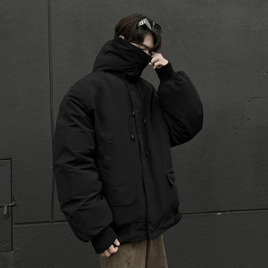 冬季1毛领派克服手塞棉美式复古工装bf外套棉服1713-MF77-P168图片