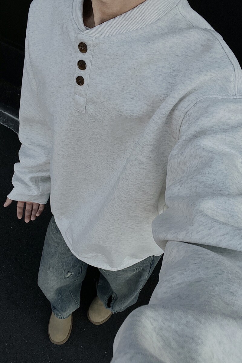黑墙5重磅420克亨利领纯色卫衣HWH88-P68,男装卫衣,星座514A（原614）