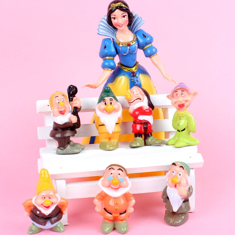 蛋糕情景裝飾擺件白雪公主與七個小矮人 硬質公仔裝飾品手辦玩具在類目 節慶用品/禮品, 裝扮用品中 - 來自Buy2taobao.com提供專業的淘寶代購服務