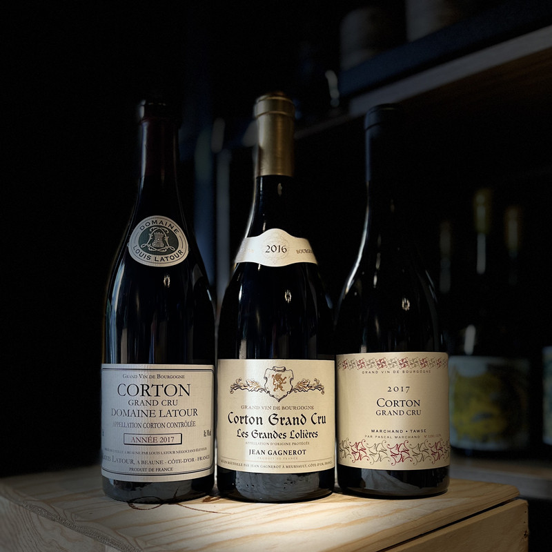 科通三剑客 法国勃艮第corton grand cru特级园黑皮诺干红葡萄酒