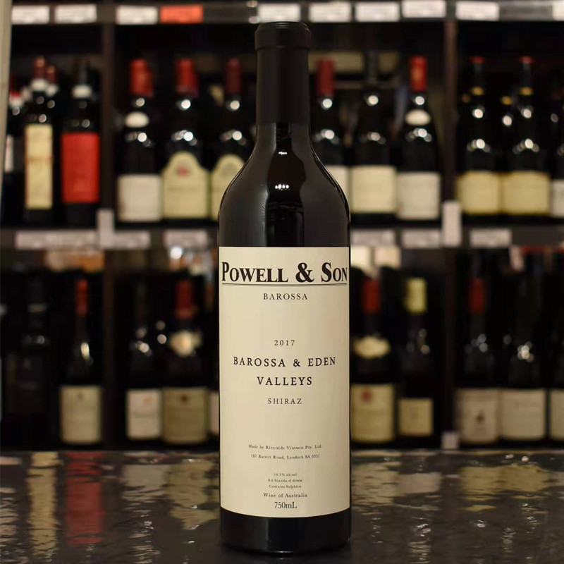 膜拜名庄鲍威父子巴罗萨谷伊顿谷西拉干红葡萄酒