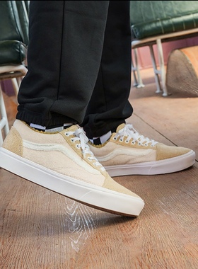 VANS范斯男鞋女鞋ComfyCush Old Skool加绒休闲鞋板鞋VN0A5DYCKHK