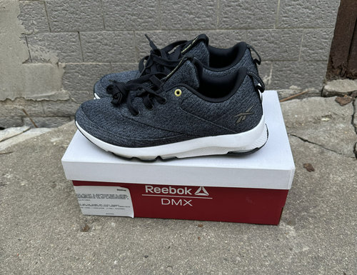 锐步REEBOK 女子 DMX 减震舒适百搭防滑透气运动休闲跑步鞋FX0590
