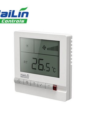 海林地暖温控器海林水暖液晶开关面板Ha208系列