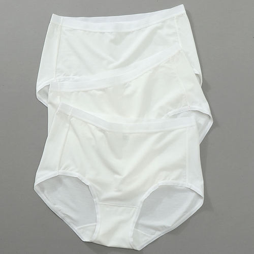 莫代尔中腰内裤女简约无痕轻薄
