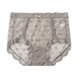 内裤无痕女士棉质裆蕾丝2026新款夏季薄款女性惑纯欲大码三角裤
