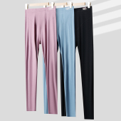 新款 打底内穿无痕线裤 秋裤 蚕丝内裆修身 女士轻薄柔软春秋冬季 大码