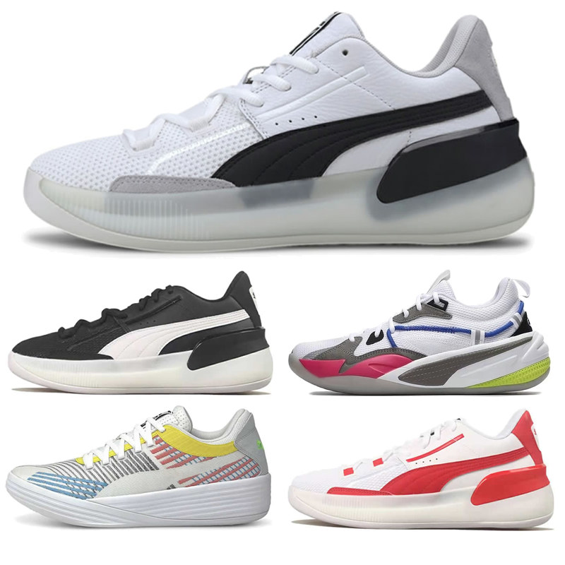 库兹马clyde hardwood篮球鞋男子湖人防滑透气低帮耐磨实战运动鞋