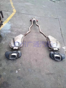 大众辉腾甲壳虫途观尚酷R高尔夫途锐夏朗排气管三元 催化尾鼓拆车