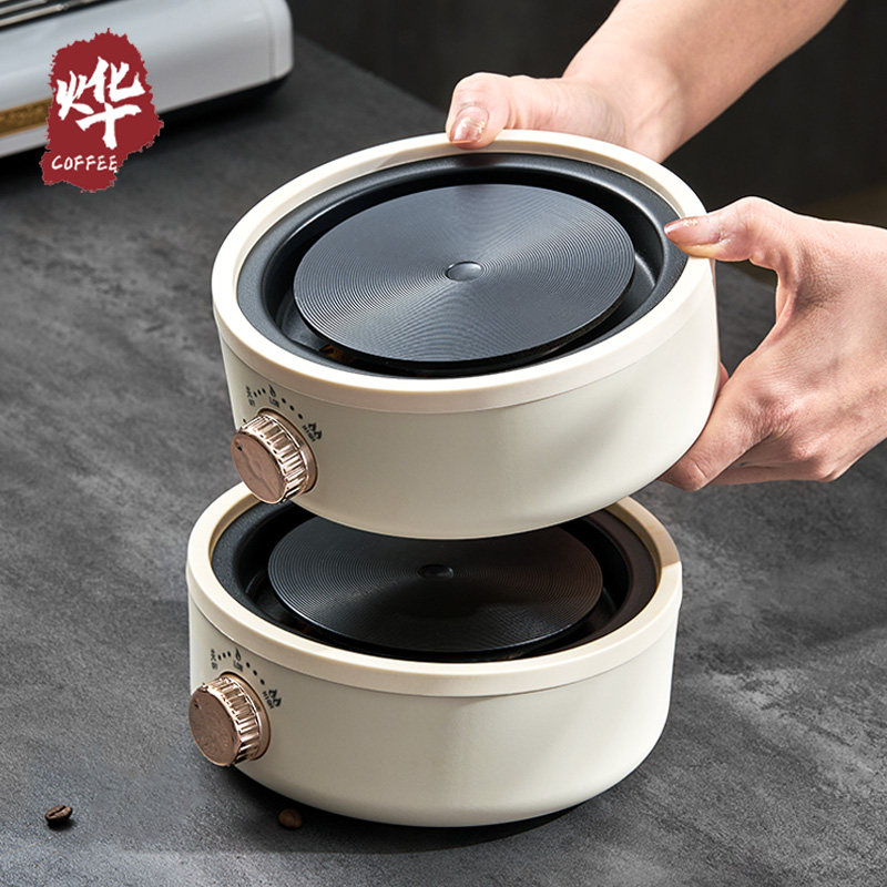 烨咖啡多功能迷你电陶炉摩卡壶咖啡壶加热炉小型家用静音煮茶炉