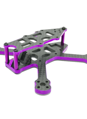 SPCMAKER 95X 2寸穿越机机架空机模型玩具航模机架零遥控飞机附件