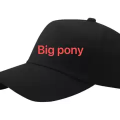 Big Pony Base Ball Cap Four Color Big Horse Logo Baseball Cap K