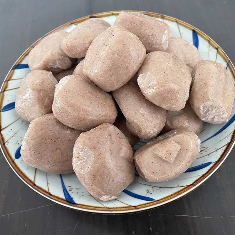 高粱团子粗粮年糕农村手工老式传统蒸糯米团子新鲜现做软圆糍粑粑