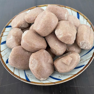 高粱团子粗粮年糕农村手工老式传统蒸糯米团子新鲜现做软圆糍粑粑