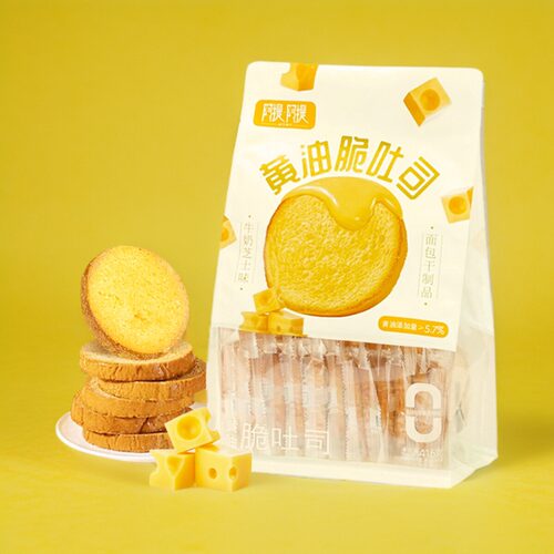 阿提阿提黄油脆吐司面包片非油炸酥脆可口早餐健康零食西域小白 - 封面
