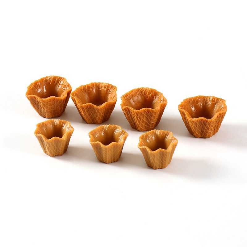 仿真DIY冰激凌花托微缩食玩烘焙手工配件甜品蛋糕容器摄影道具