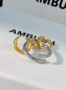 ambush男女925银高级感戒指