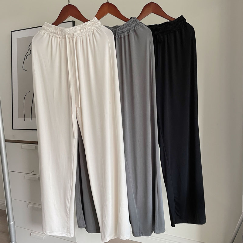 高腰长裤薄款2022春季