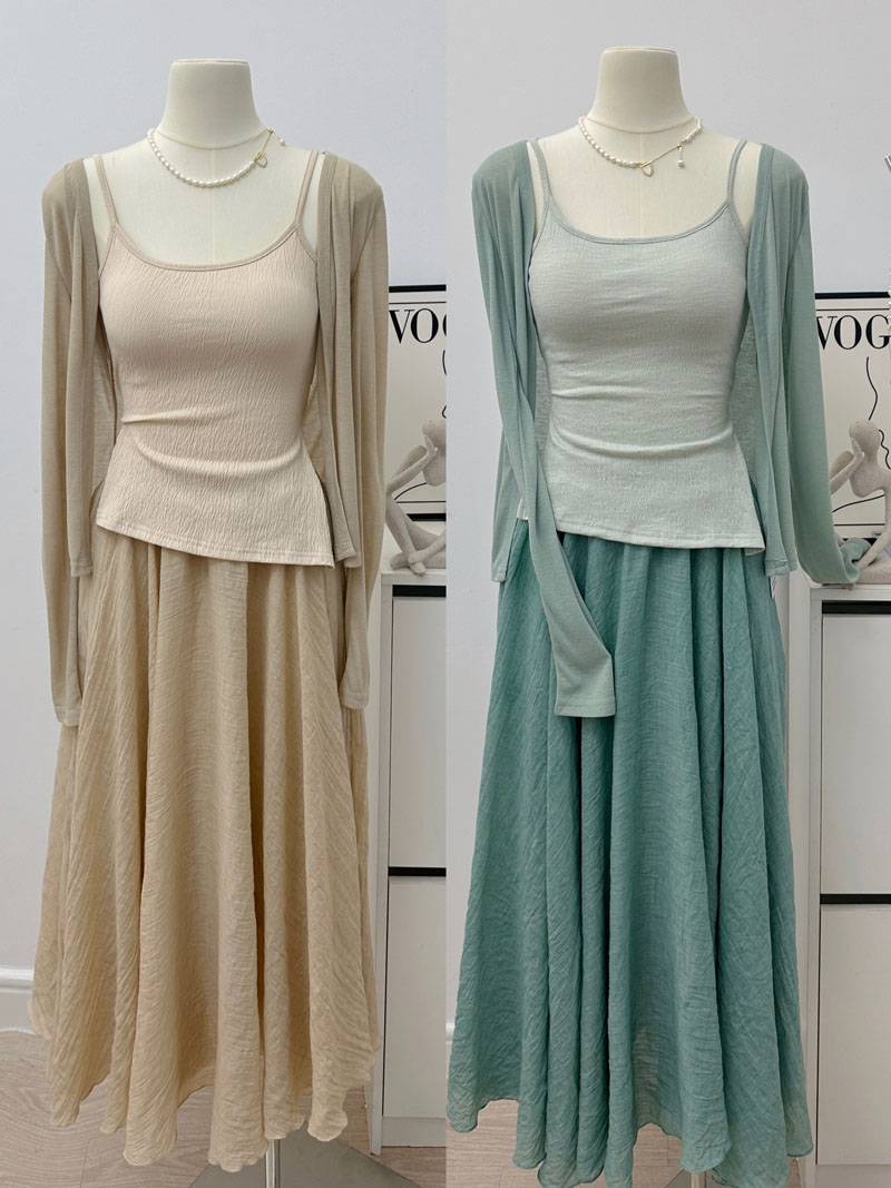 长袖显瘦棉质单件女款