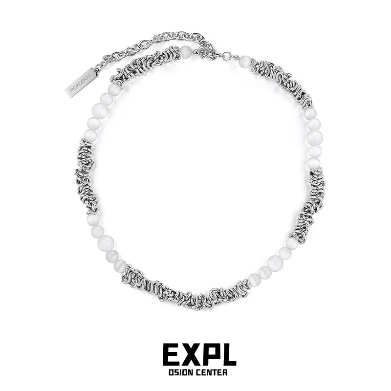 Mordekai钛钢中性项链