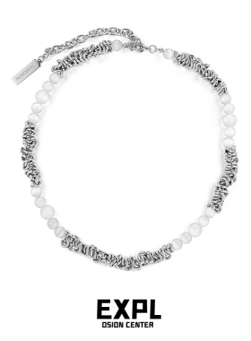 Mordekai钛钢中性项链