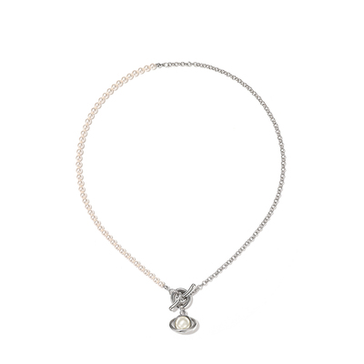 MORDEKAI原创恒星系列木星珍珠项链女轻奢小众设计感锁骨链D-1670