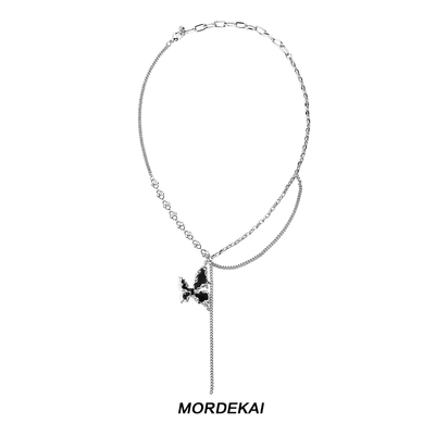 MORDEKAI原创设计蝴蝶项链轻奢小众设计感高级锁骨链D-1679