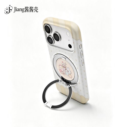 可爱卡通图案支架手机壳