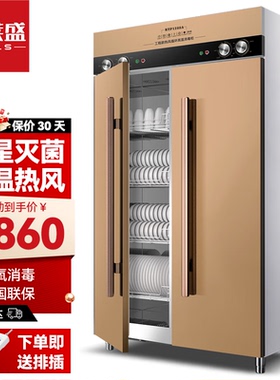 喜莱盛（Xenesen）高温消毒柜商用餐厅学校厨房餐具不锈钢消毒柜