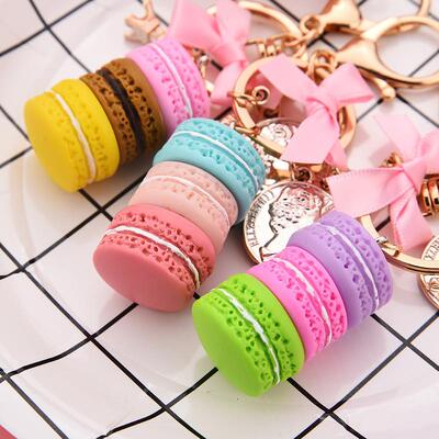 macaron Cake Keychain Bag Pendant Accessories Toys包包挂件