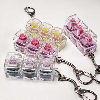 keyboard keys girls keyboard fidget toy clicker pendant挂件