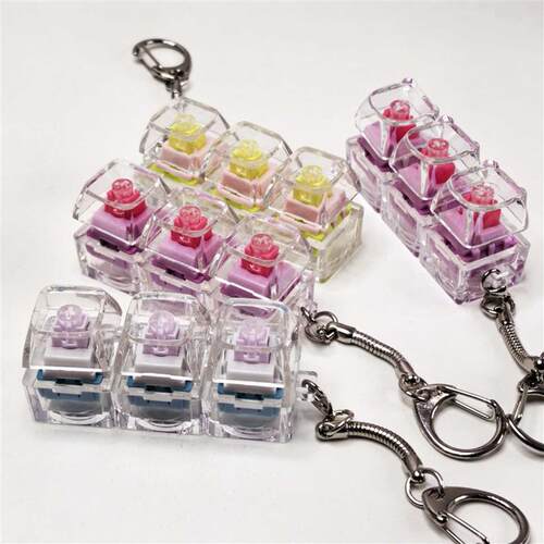keyboard keys girls keyboard fidget toy clicker pendant挂件