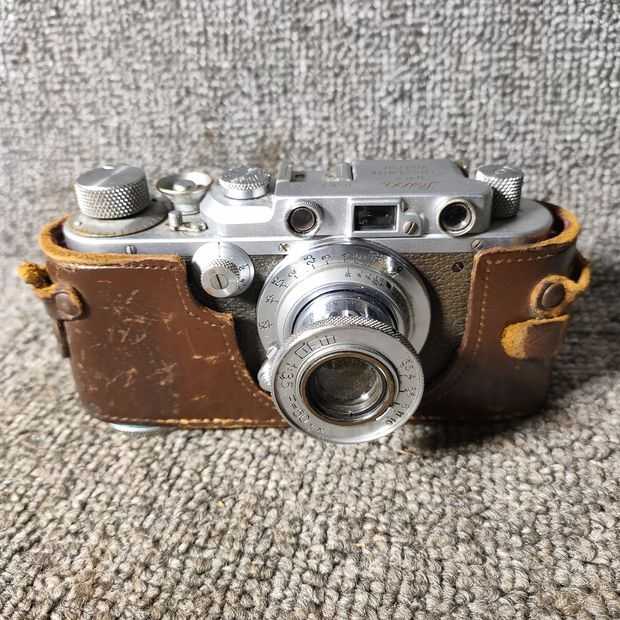 德国古董1936年莱卡徕卡leica III 机械旁轴135胶卷相机50mm 3.5 数码相机/单反相机/摄像机 收藏相机 原图主图