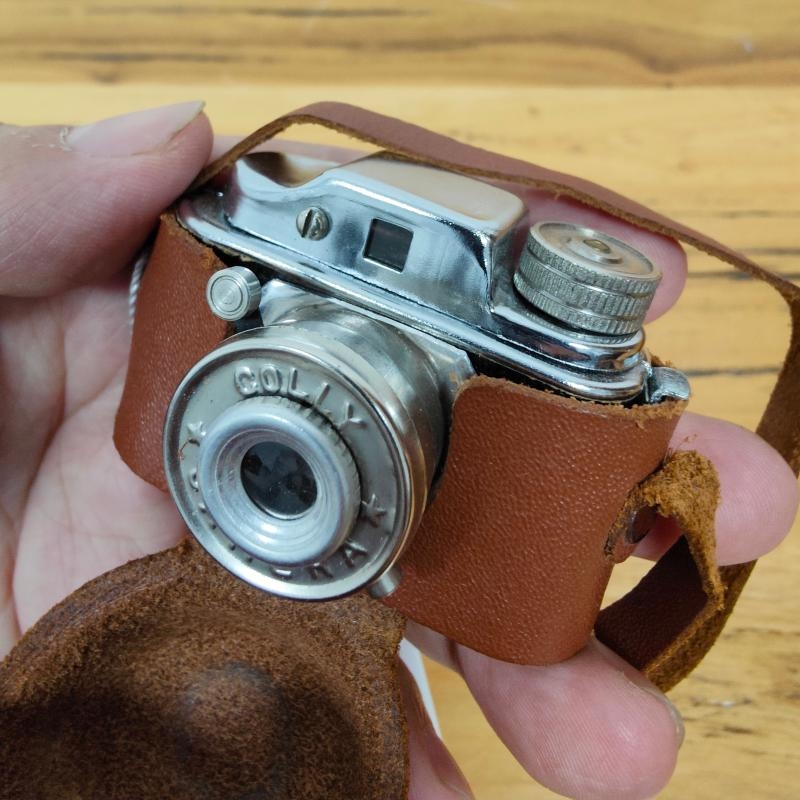 西洋古董Colly迷你微型迷你袖珍机械胶卷胶片间谍相机民国戏道具