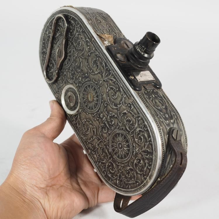1928年美国古董贝尔Bell Howell 75型16毫米16mm胶片电影机摄影机