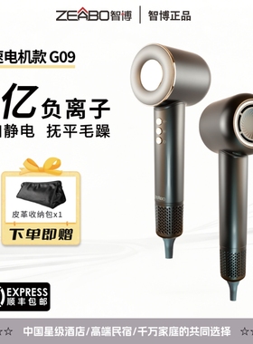 Zeabo智博星级酒店高端民宿家用高速吹风机负离子恒温护发噪音低