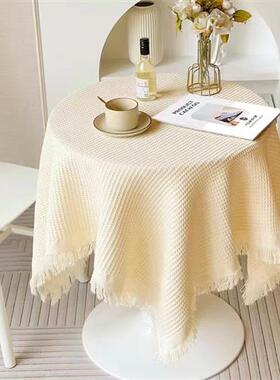 桌布ins风白色拍照摄影宿舍化妆台茶几防尘盖布甜品台布置桌垫