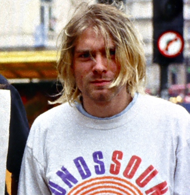 NIRVANA科特柯本同款圆领卫衣