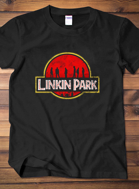 欧美音乐摇滚乐队林肯公园短袖T恤男女linkin park纯棉宽衣服