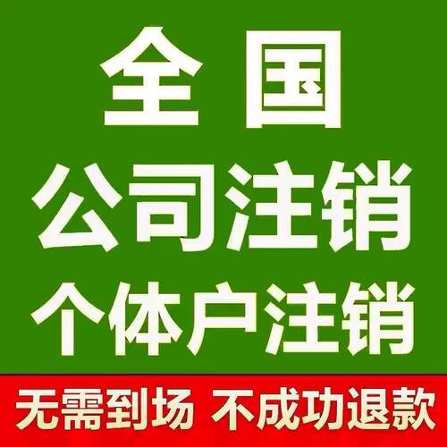 代办海南山东福建山西成都广州武汉公司注册电商营业执照注销业务