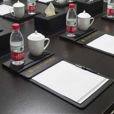 会议夹垫板PU皮免费定制商务办公