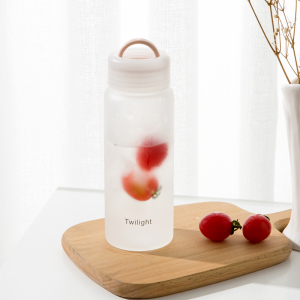 水杯便携磨砂玻璃杯