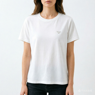 2026春季 时尚 百搭显瘦短袖 T恤女上衣潮6085 新款