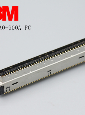 100芯101A0-900A PC原装3M表贴式板端MDR连接器接插件