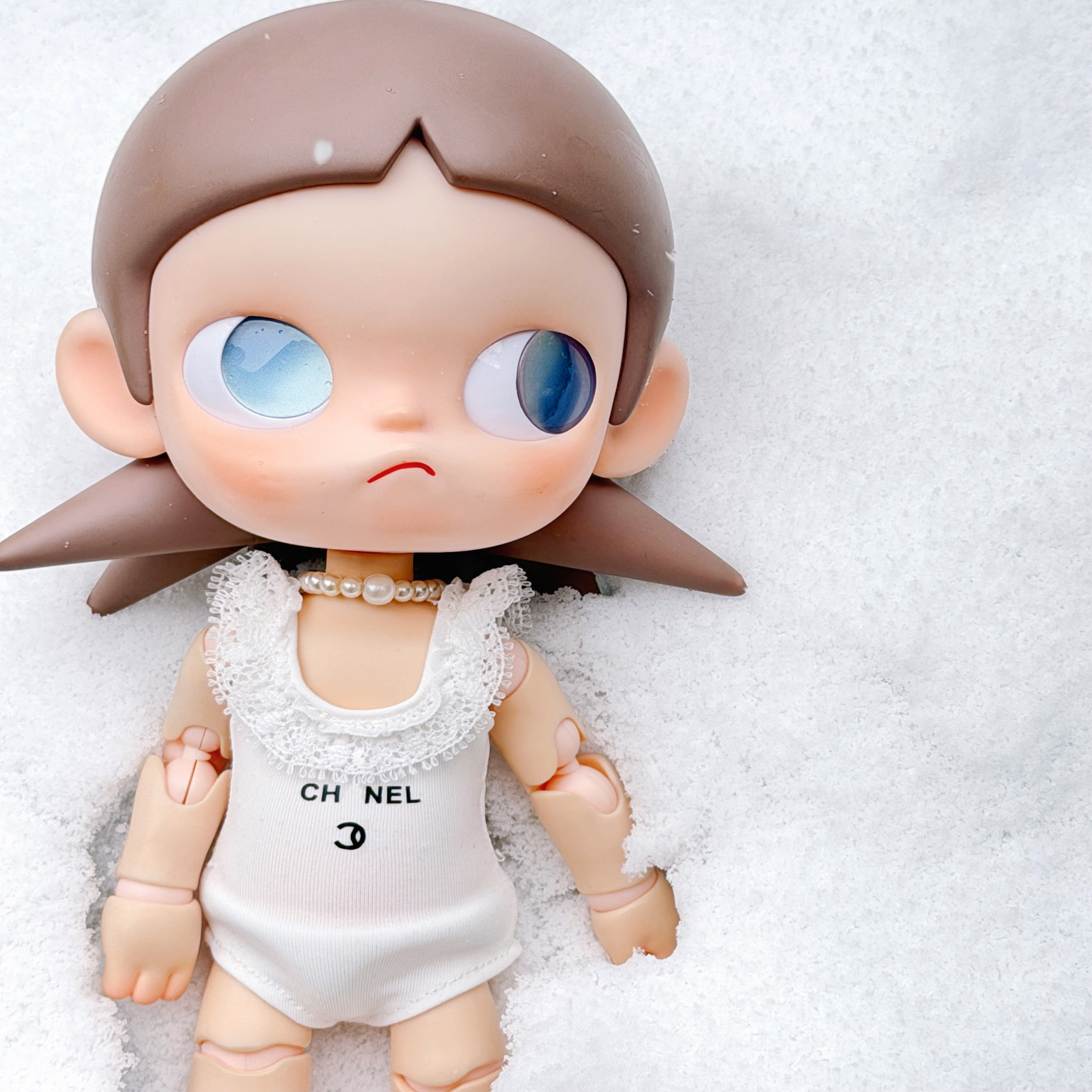 可动人偶小香风蕾丝泳衣